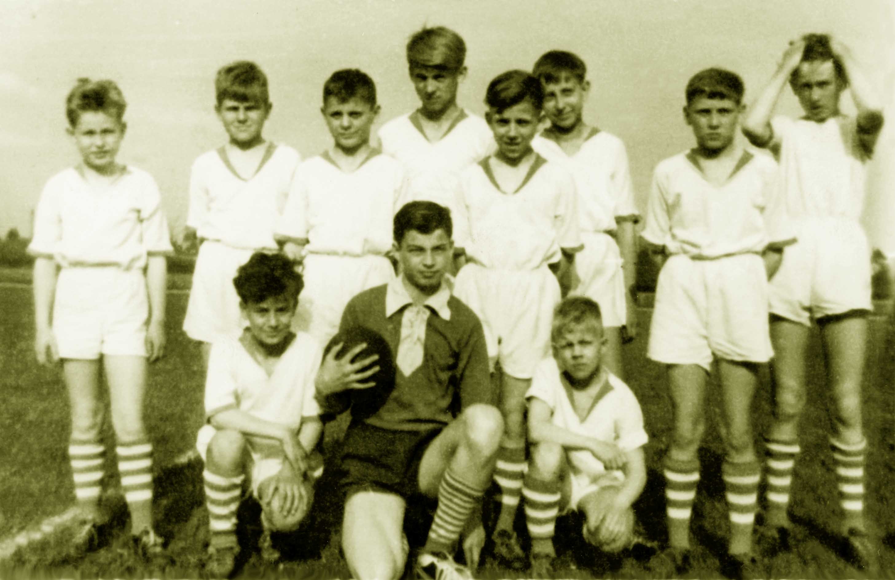 Erfolgreiches Schülerteam der BSG, Anfang derr 60er.