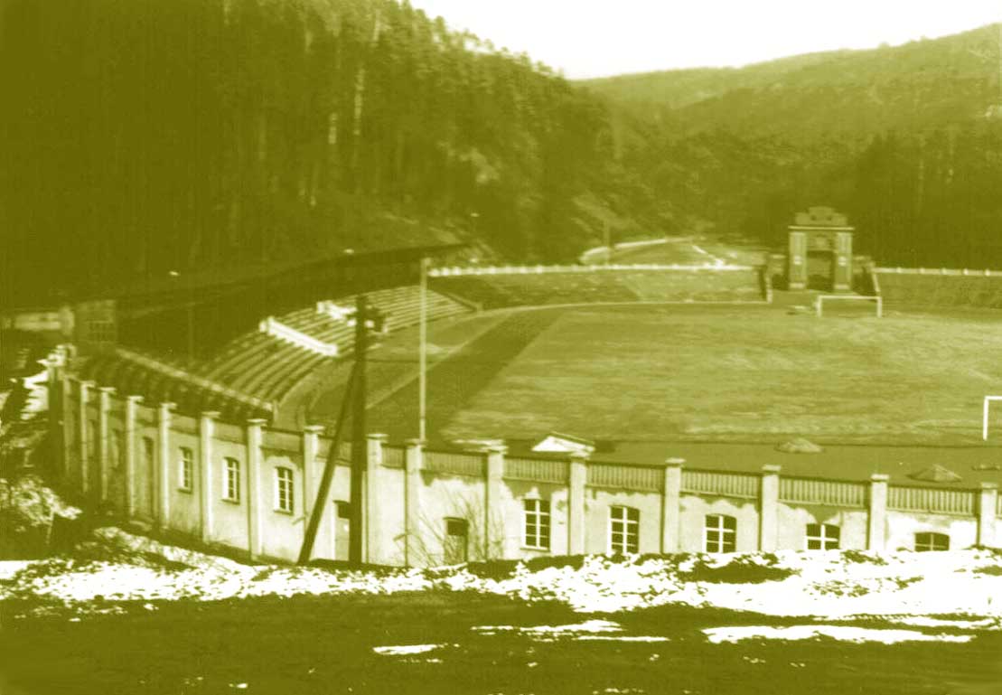 Otto-Grothewohl-Stadion von Wismut Aue