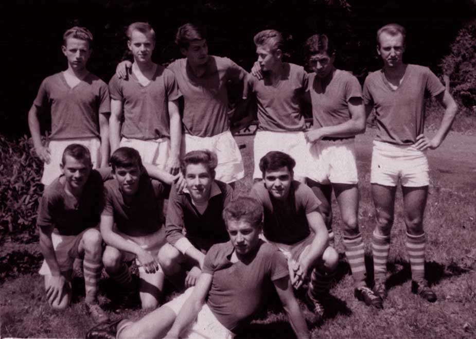 1963 Juniorenteam der BSG Motor Ost