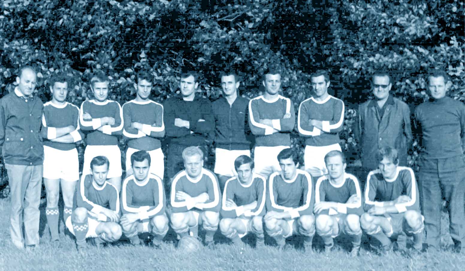 Kalle Schädlich (stehend 4.v.r.) wurde neuer Coach