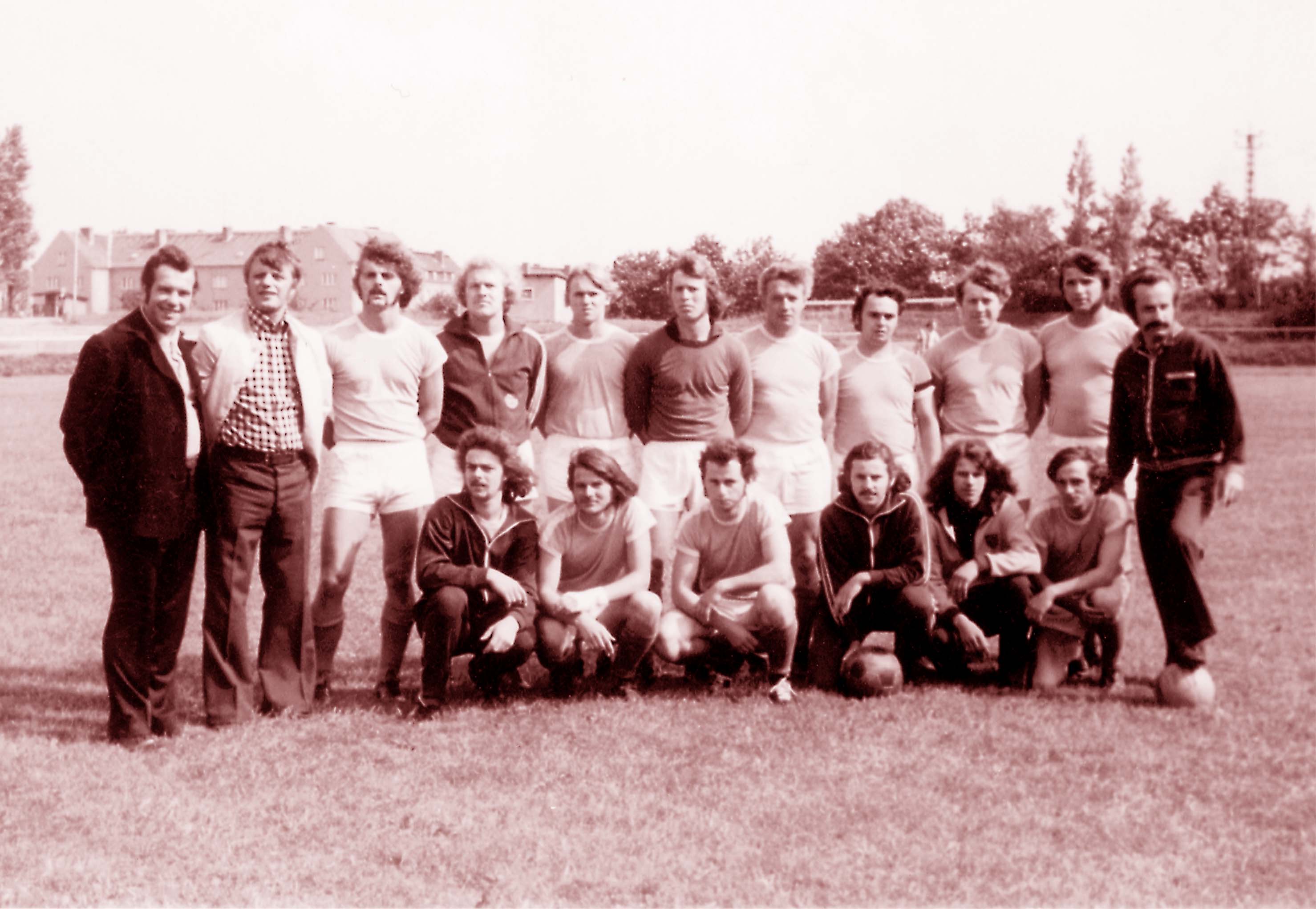 Männerteam im Trainingslager auf Usedom