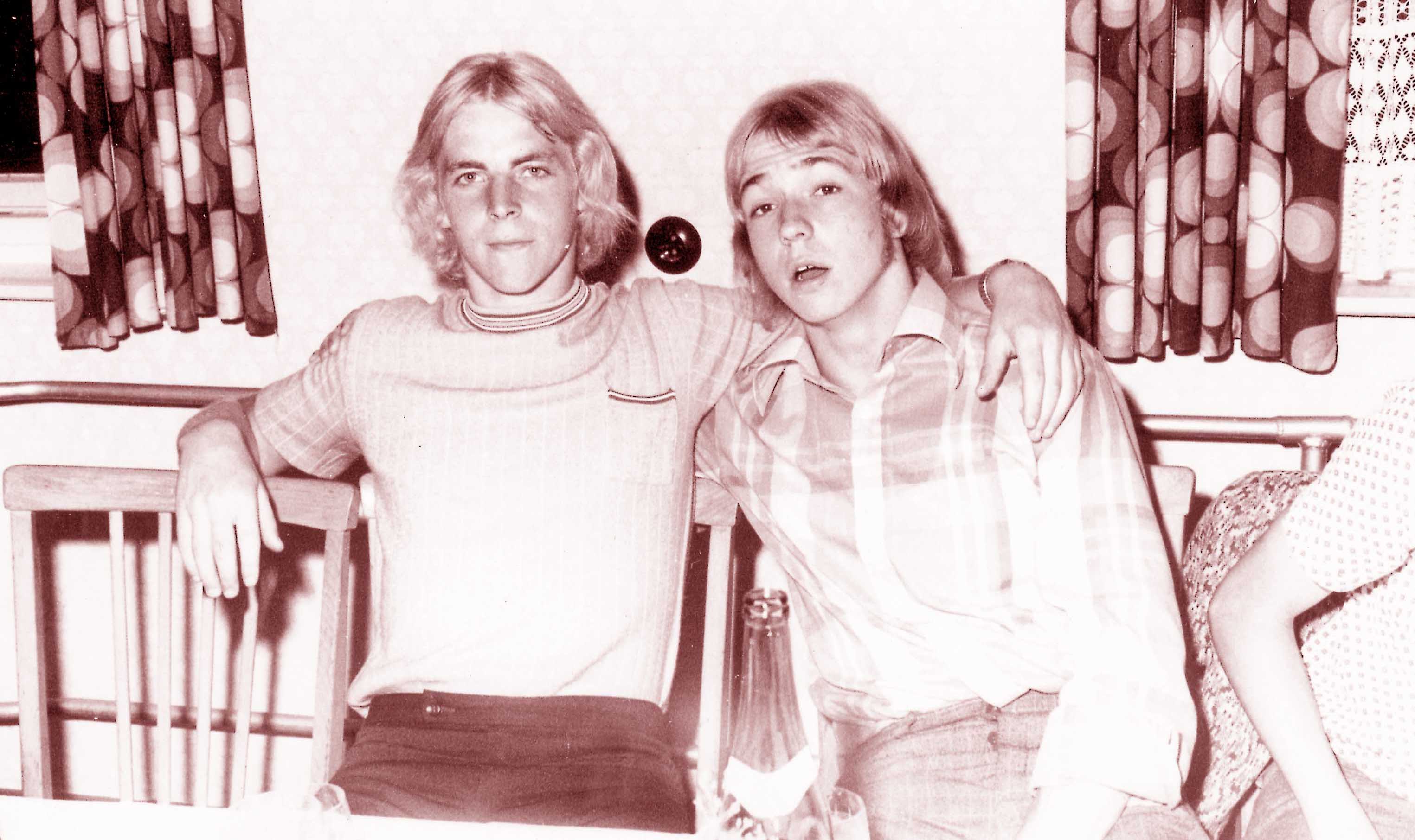 Nationalspieler Norbert Nachtweih und Norbert Pingel