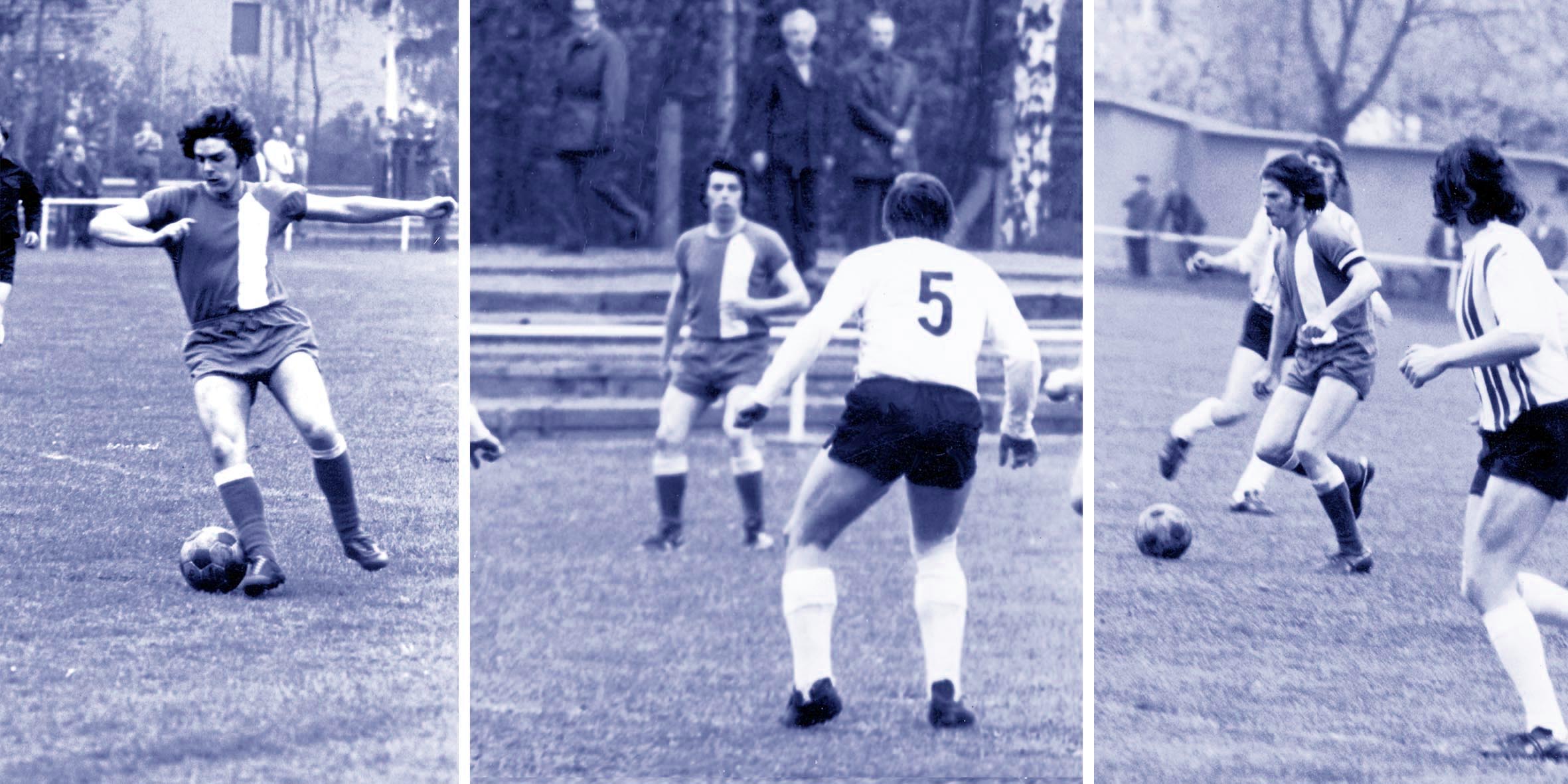 Lothar Fuhr, Willy Rösch, sowie Günter Grünwald - Aktivposten