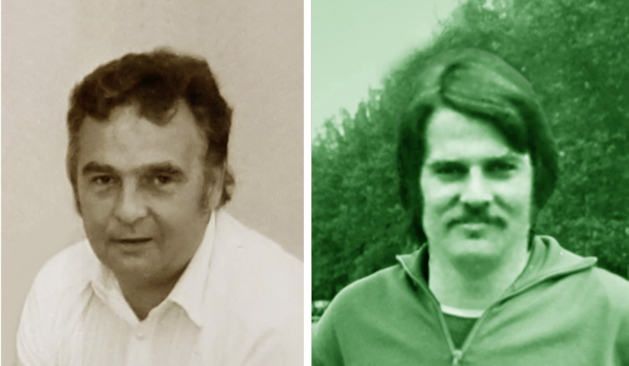 Sektionsleiter Harry Stöhr und "Schieri" Günter Grünwald