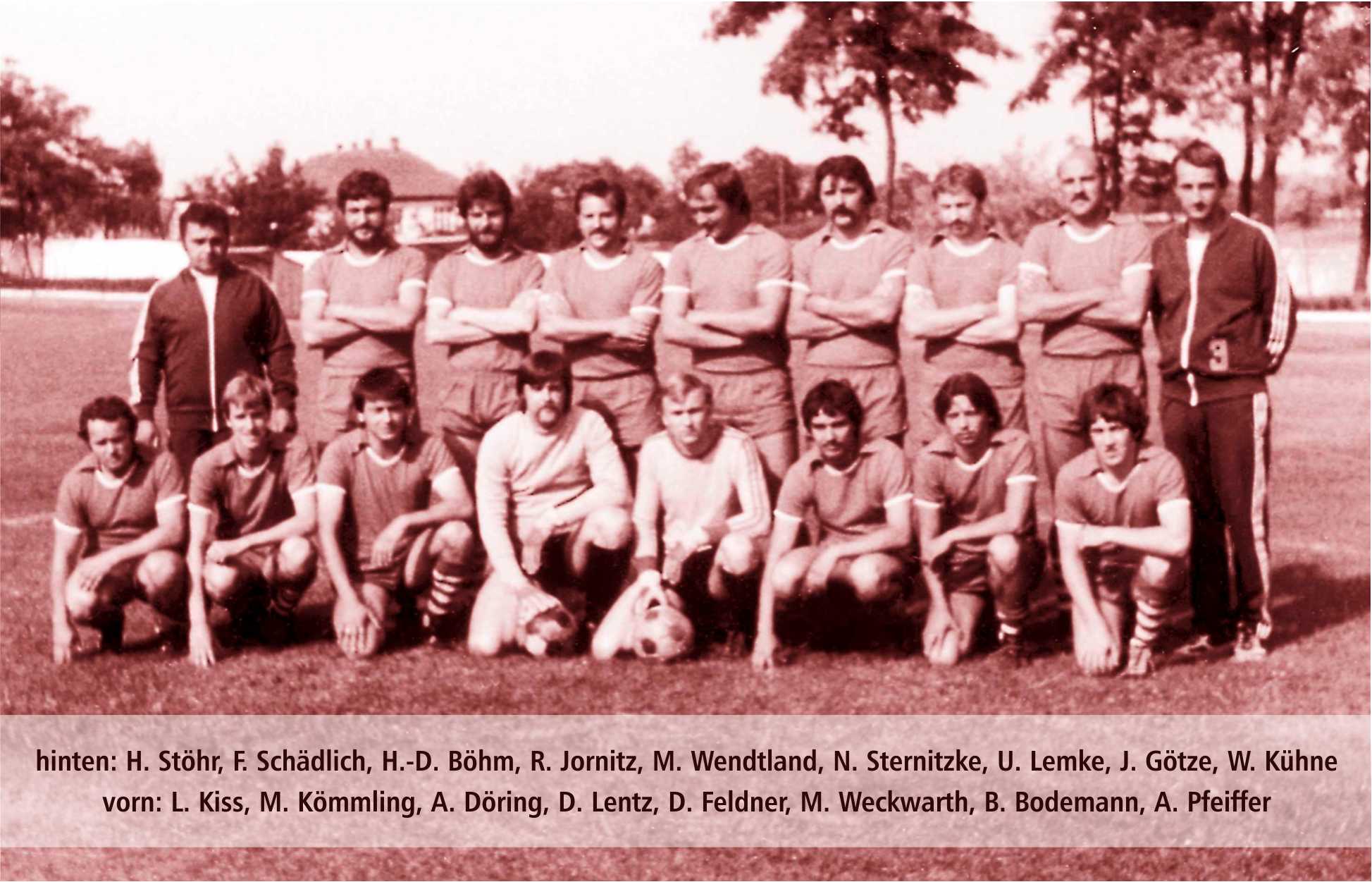 1982 Männerteam in Ungarn