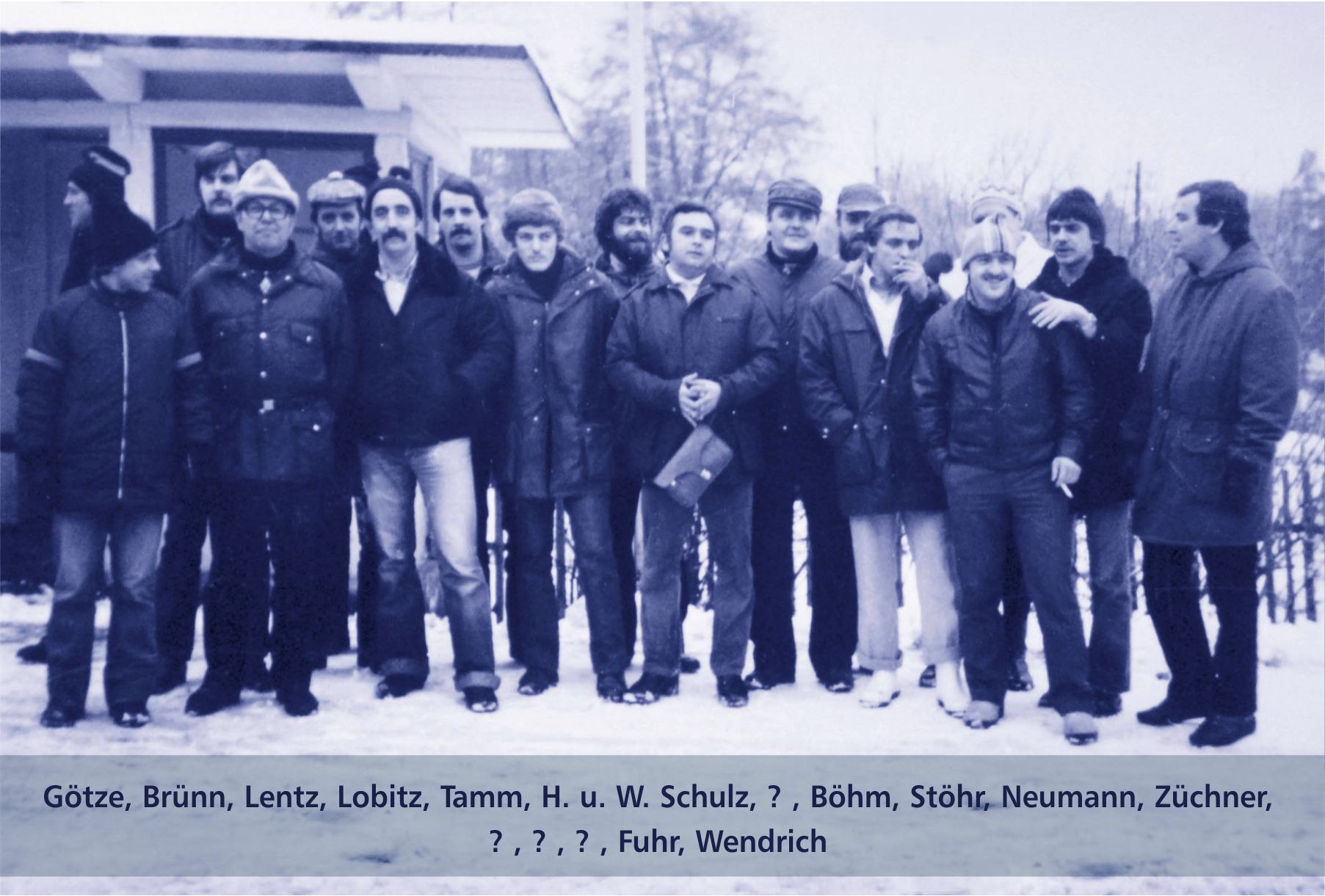 Engagierte Nachwuchstrainer in den '70/80ern