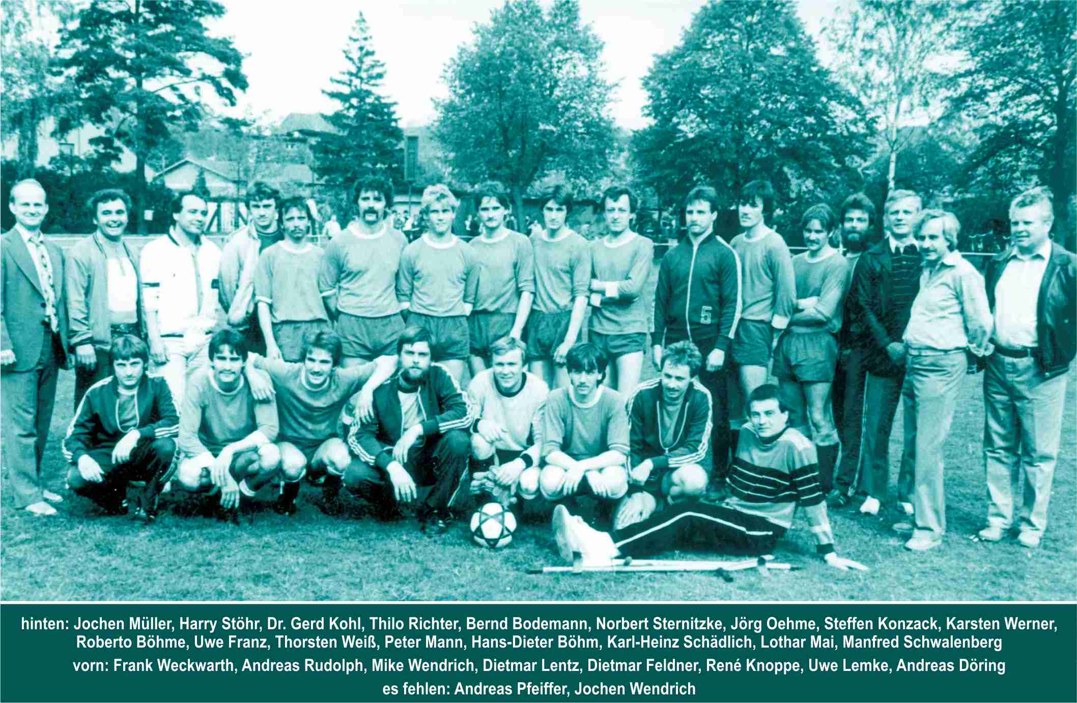 1985 - Aufsteiger in die Bezirksliga