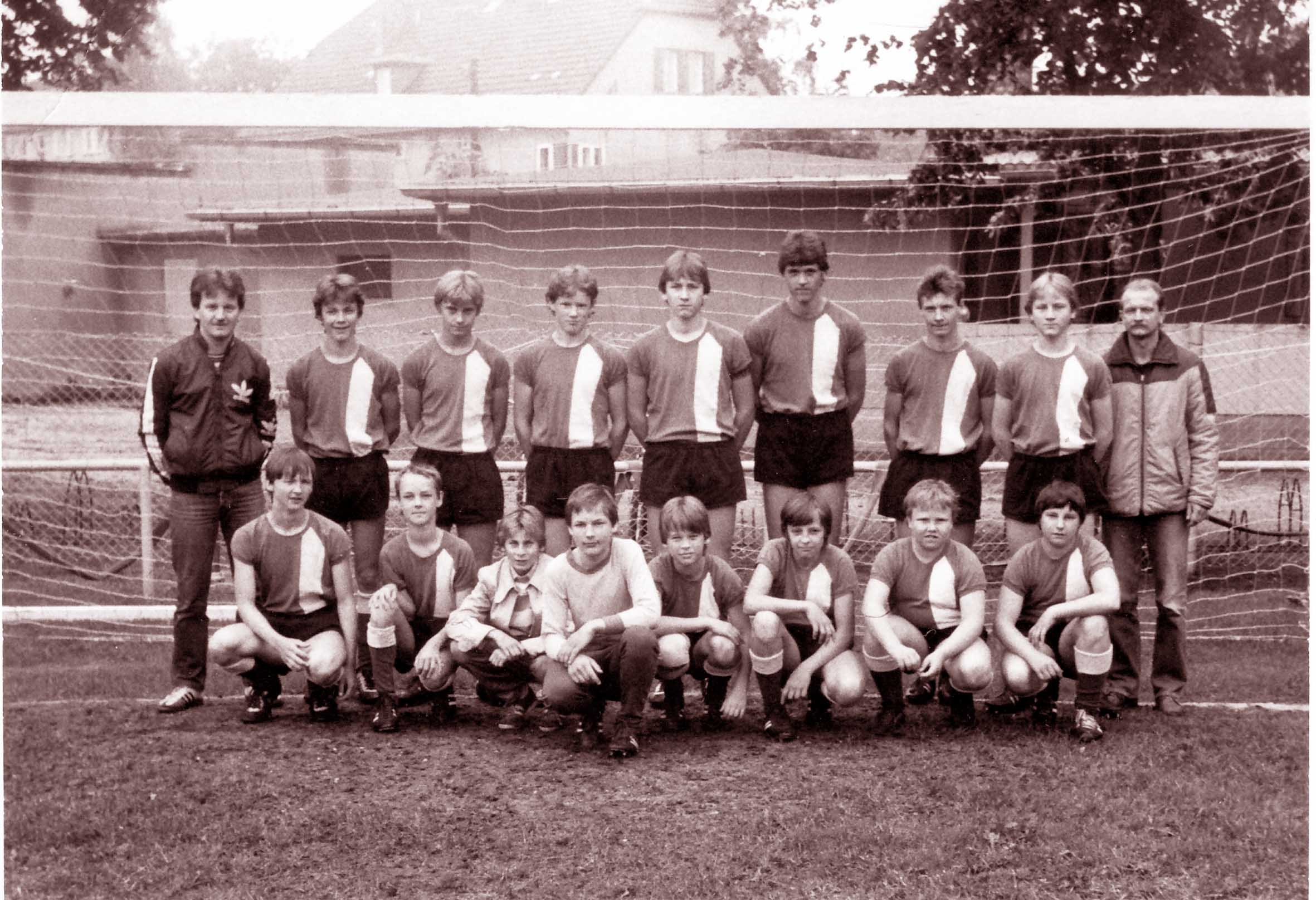 F. Kühnel (l.) und D. Bodemann (r.) - Kreismeister mit ihren Jungs
