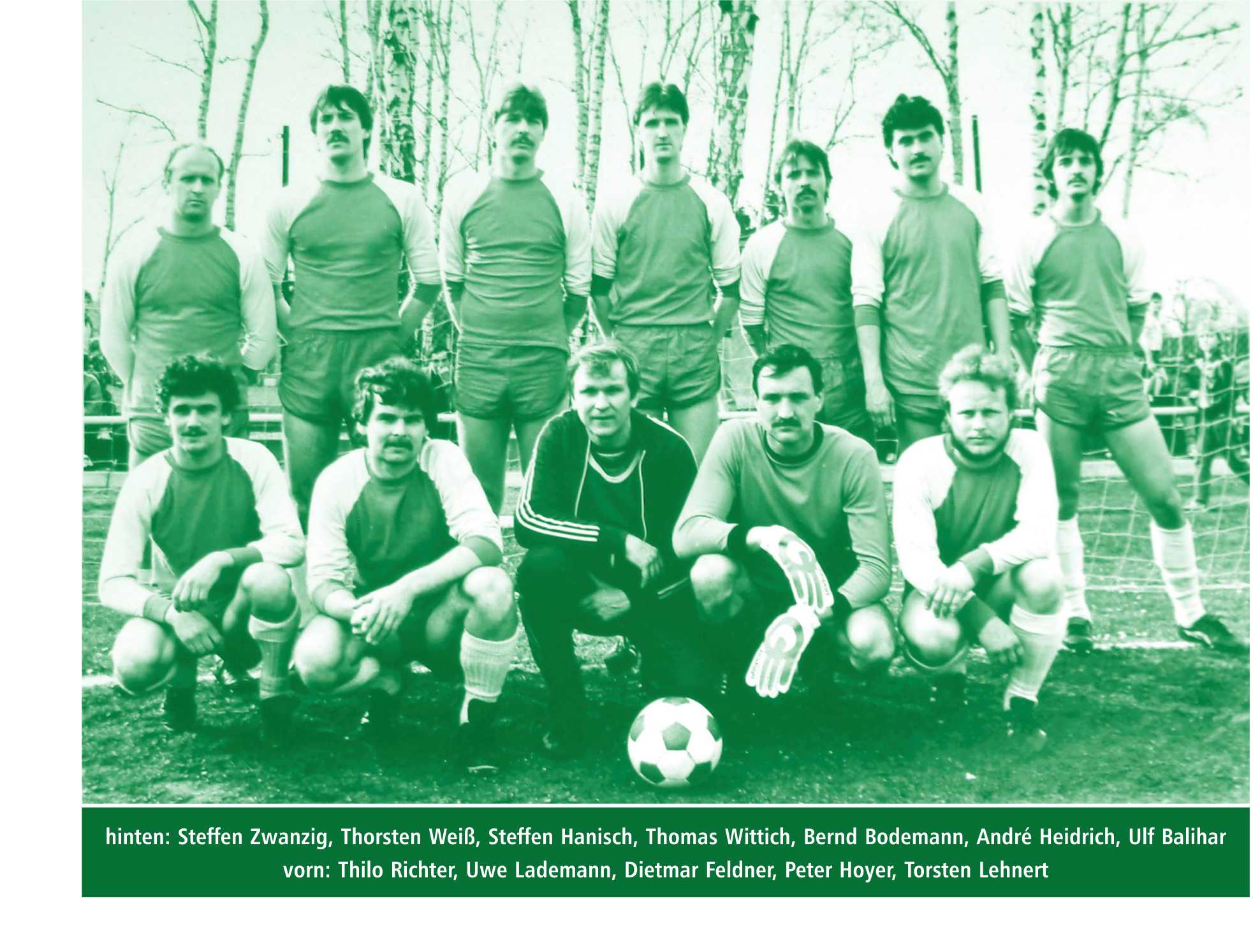 1989 - 1. Männerteam der BSG Motor-Ost