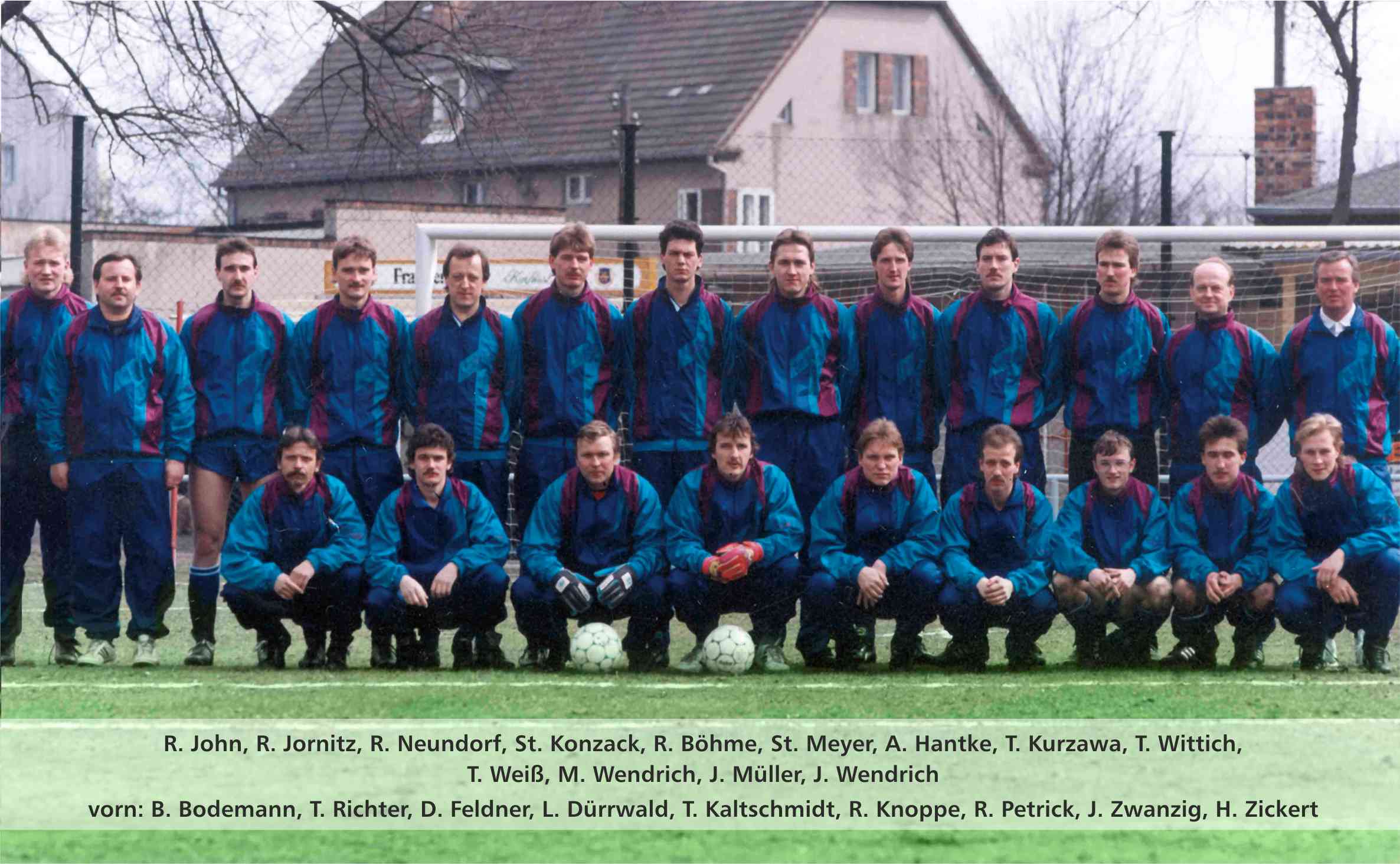 1. Männerteam 1992 - qualifiziert für die Landesliga