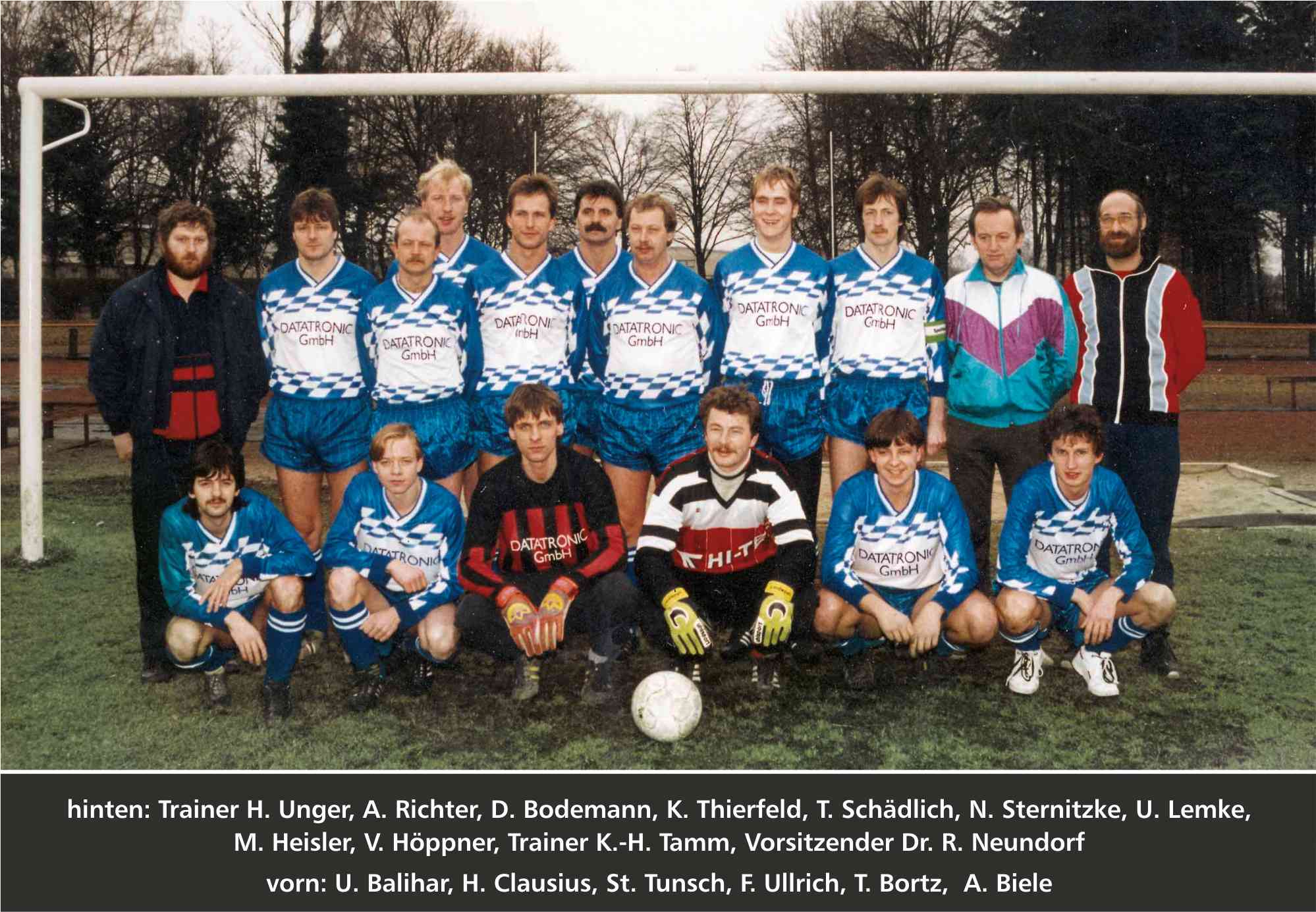 1991/92 2. Männerteam - Kreismeister