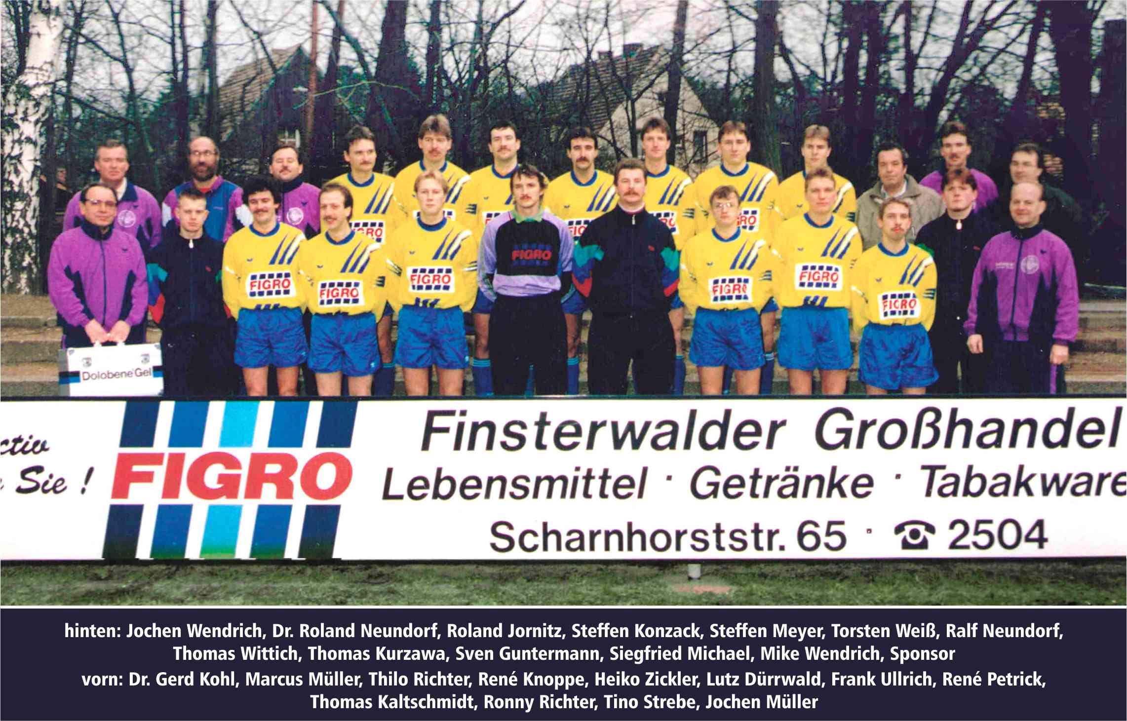 1992/3 SpVgg-Männerteam - Landesliga