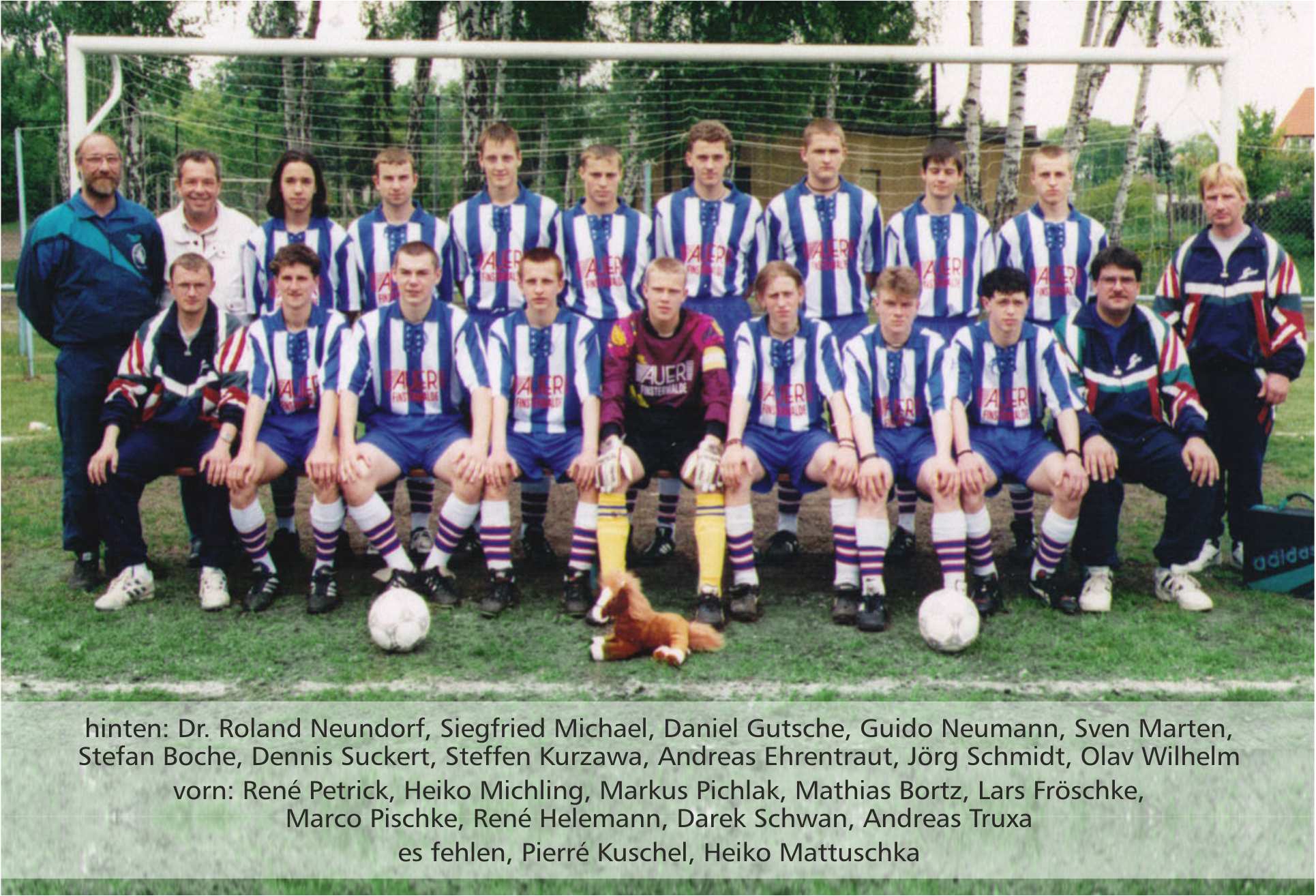 1995/96 SpVgg A-Junioren - Landesliga