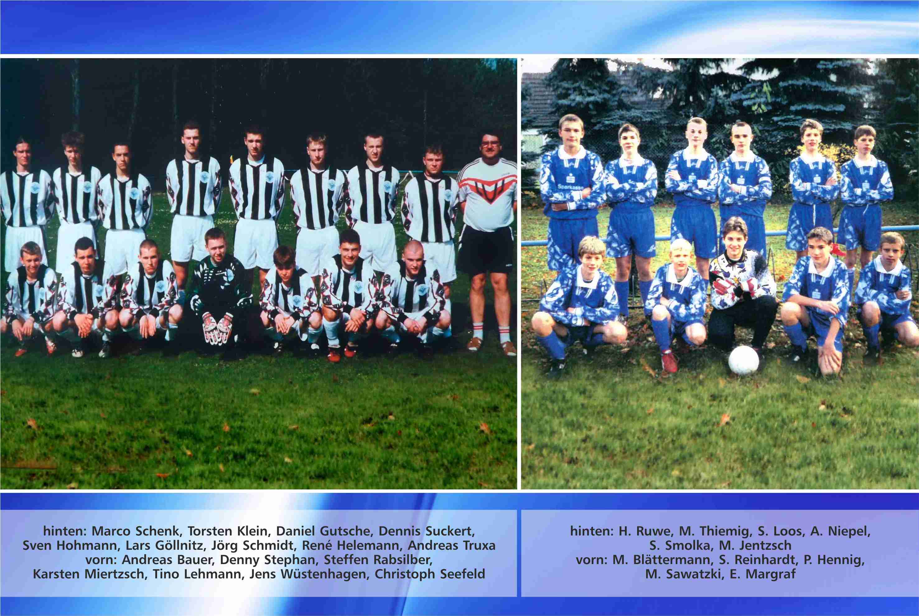 1998 - A-Junioren (links) / B-Junioren (rechts)