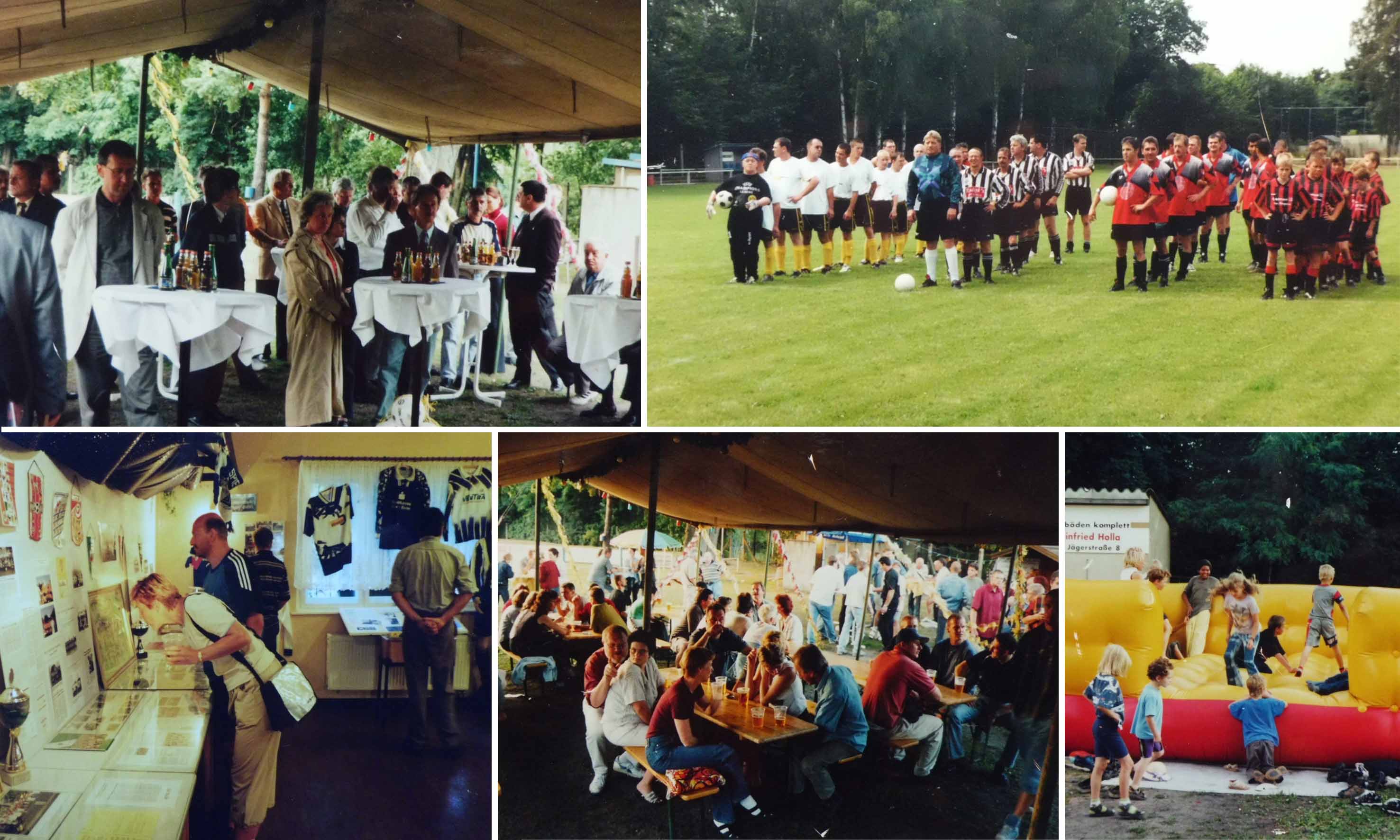 ...viel los bei der Festveranstaltung auf der Einheit