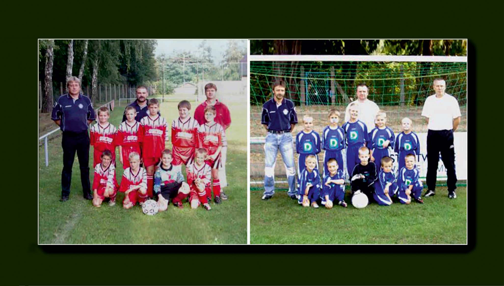 E-Team mit H. Kalies, St. Rösler, J. Herzberg  I  F-Team mit R. Janisch, H. Drigalski, V. Vtorusin