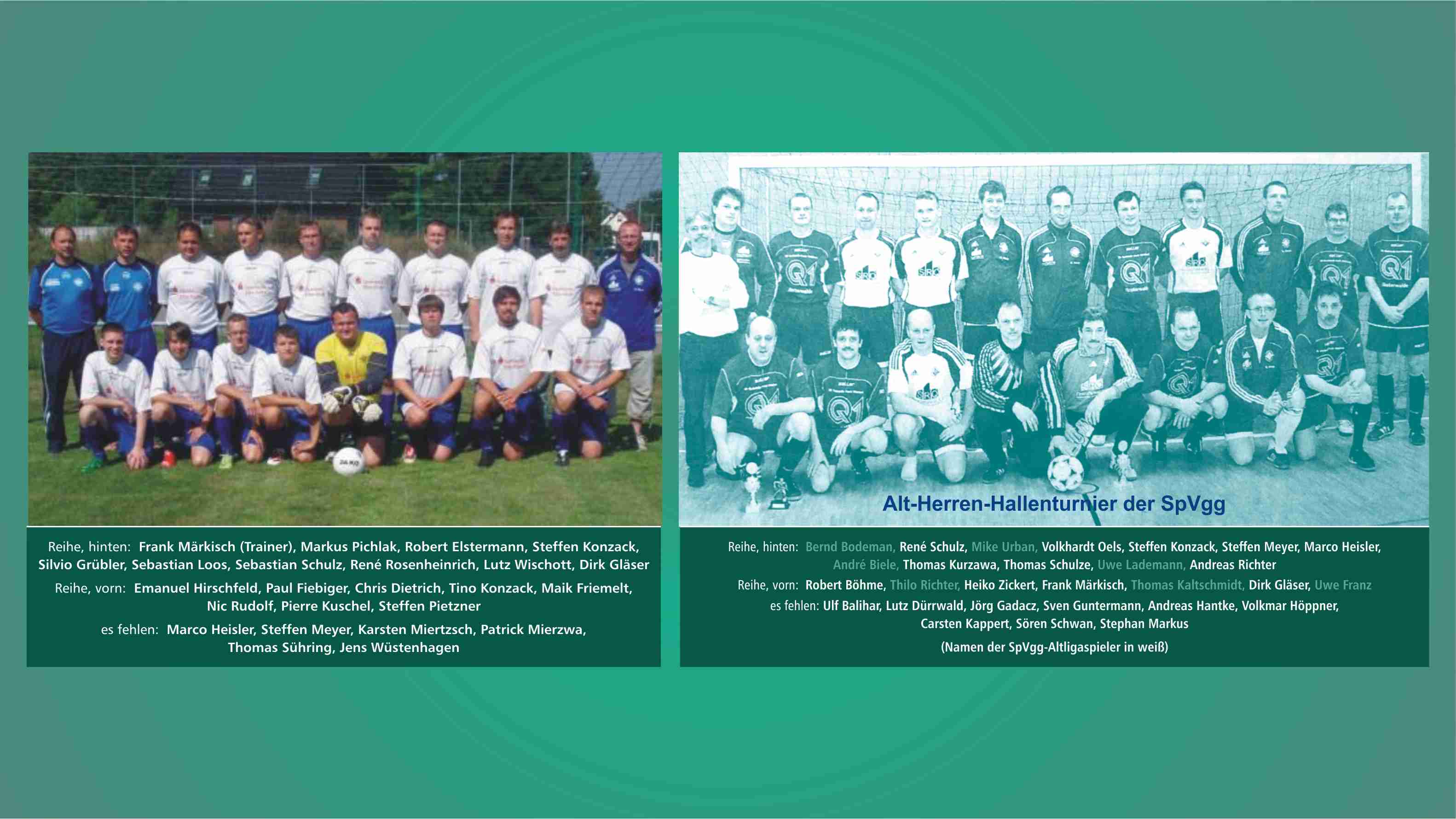 Neustart 2. Männerteam und Altligteam in der Halle