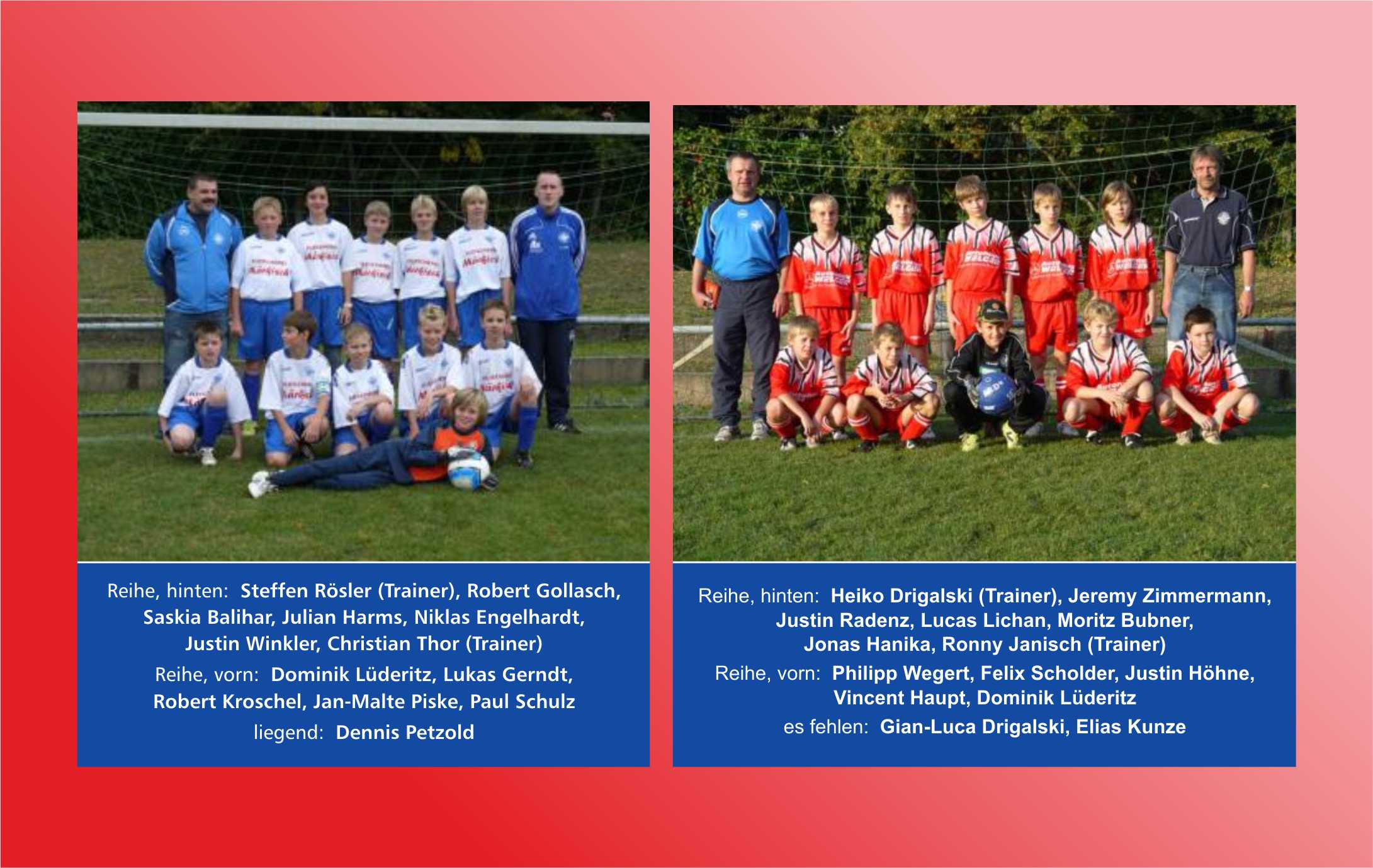 Im Bereich der D der SpVgg wurden zwei Mannschaften gestellt