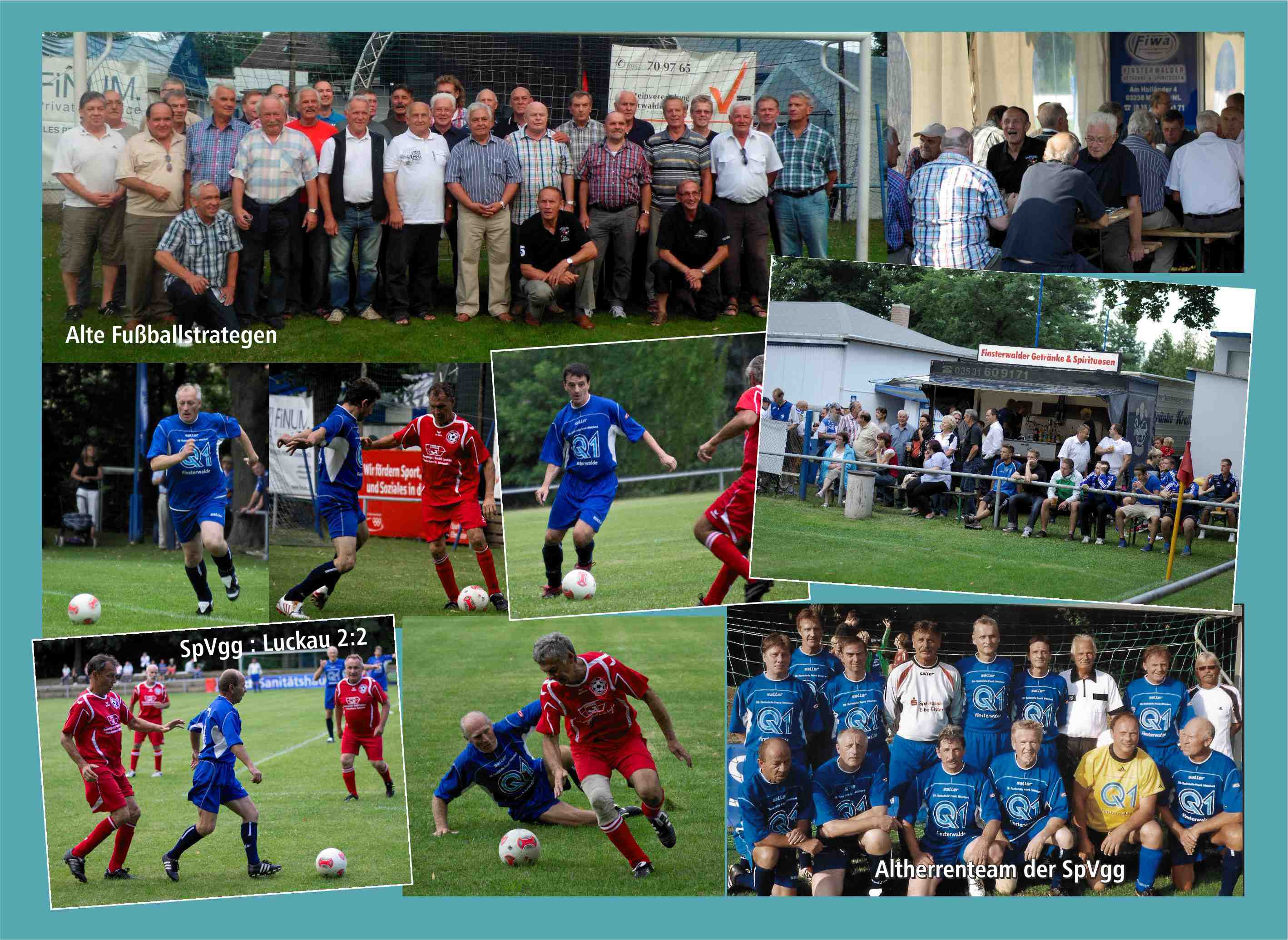 SpVgg Ü50 gegen Rot-Weiß Luckau Ü60 - 2:2