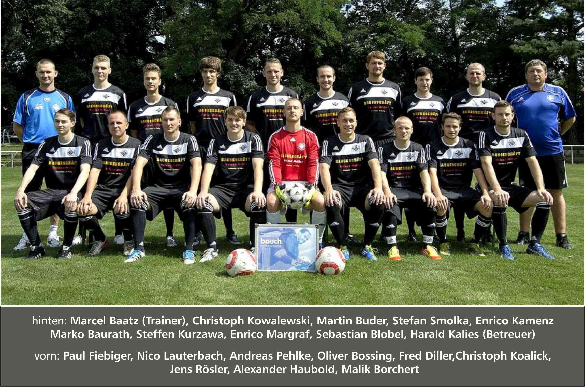 1. Männerteam - Saison 2012/13