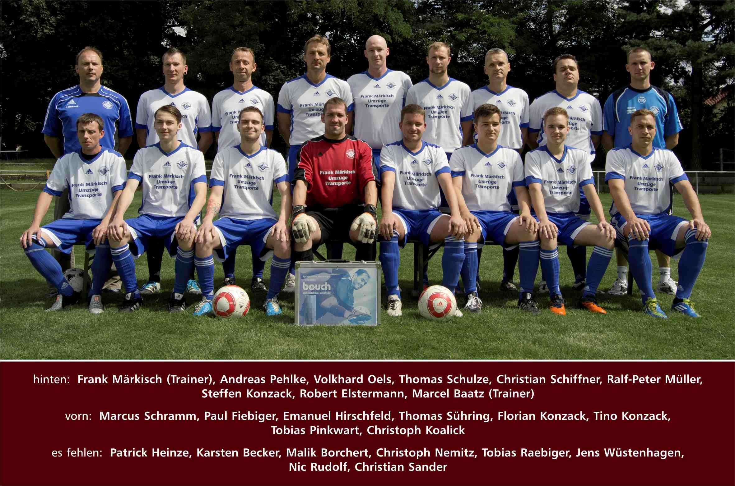 2. Männerteam - Saison 2012/13