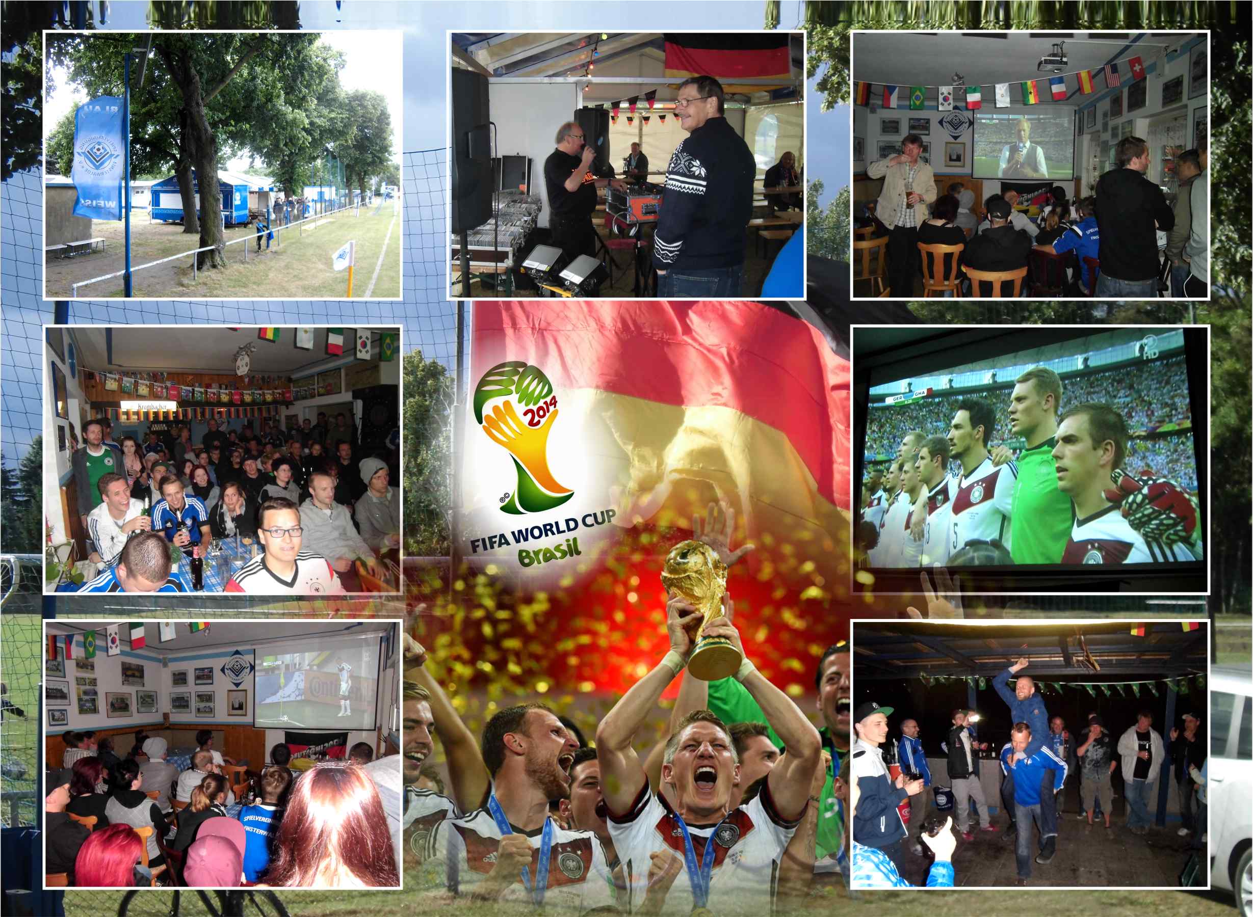 Gute Stimmung auf der Einheit bis zum WM-Titel!