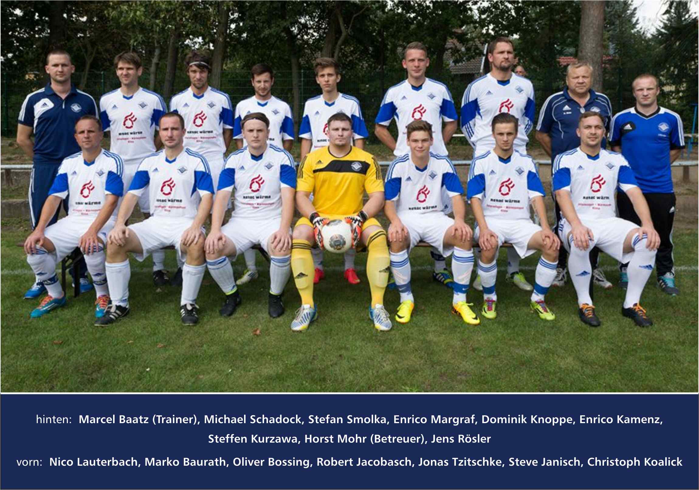 1. Männer Saison 2014/15 Kreisoberliga SBB
