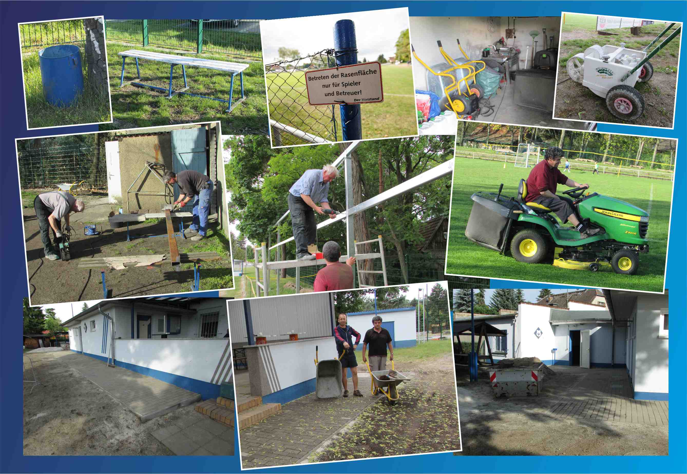 ...es gibt immer viel zu tun.