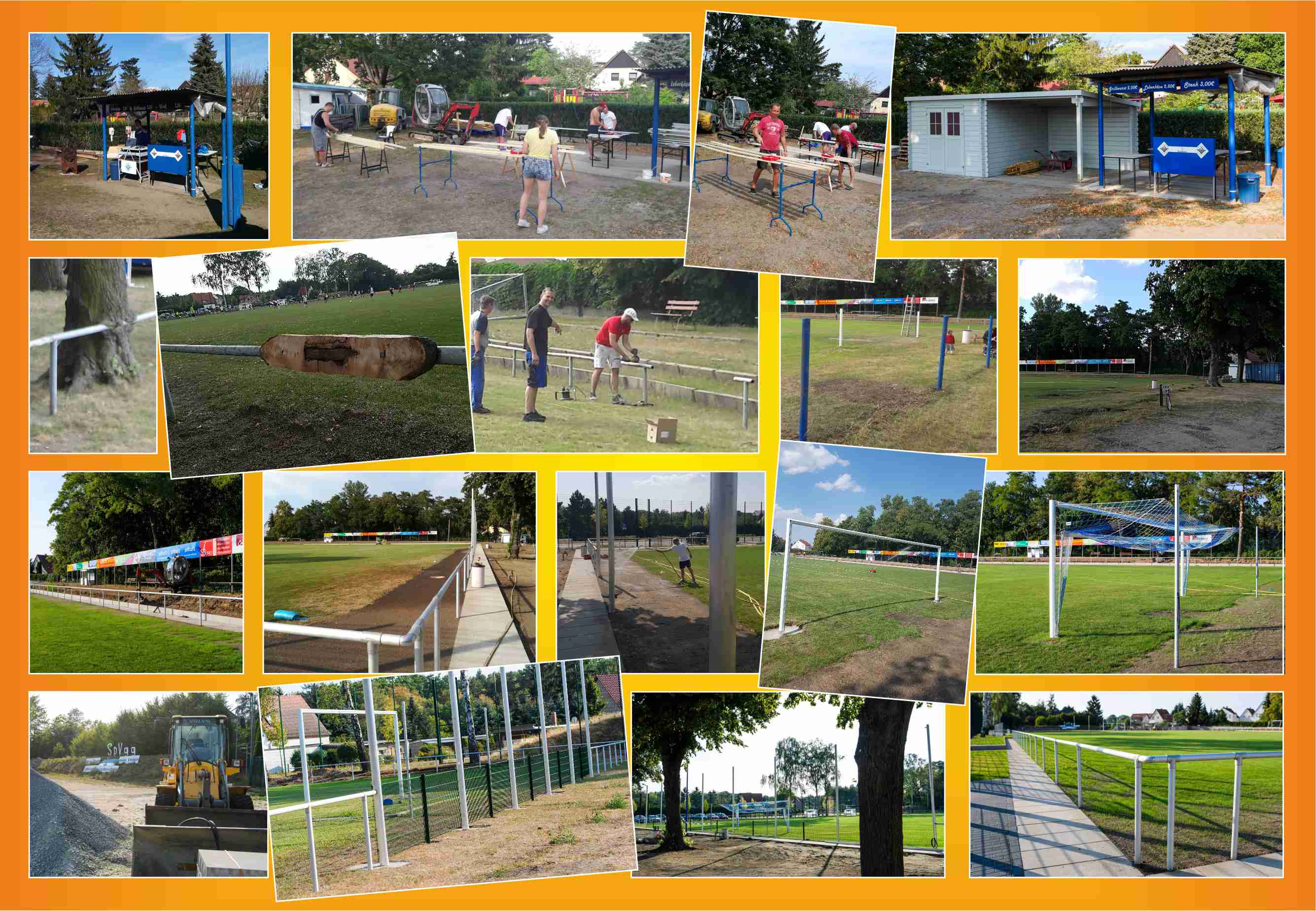 Viele Mitglieder packten mit an!