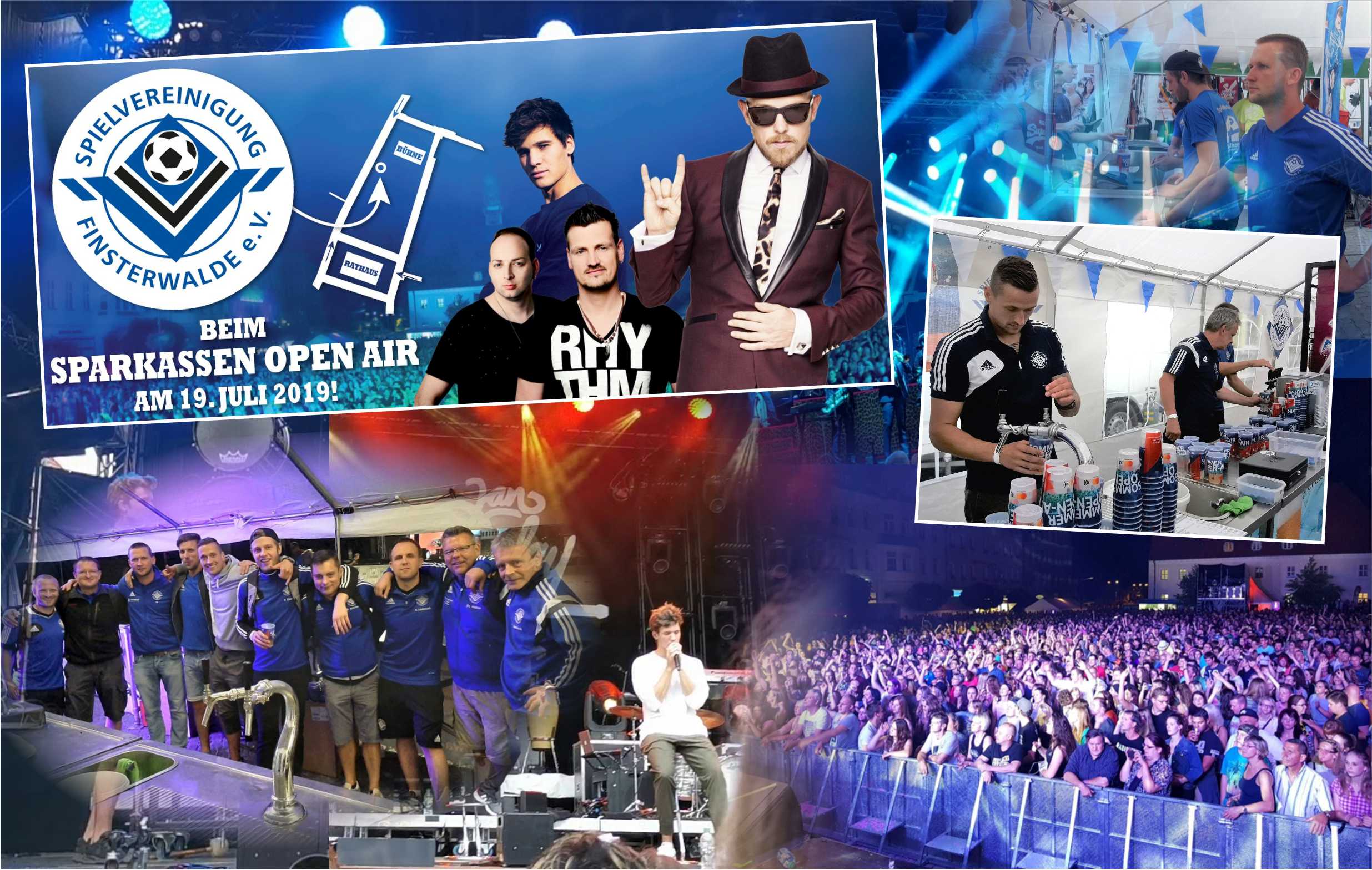 SpVgg-Stand versorgt die Fans auf dem Markt!