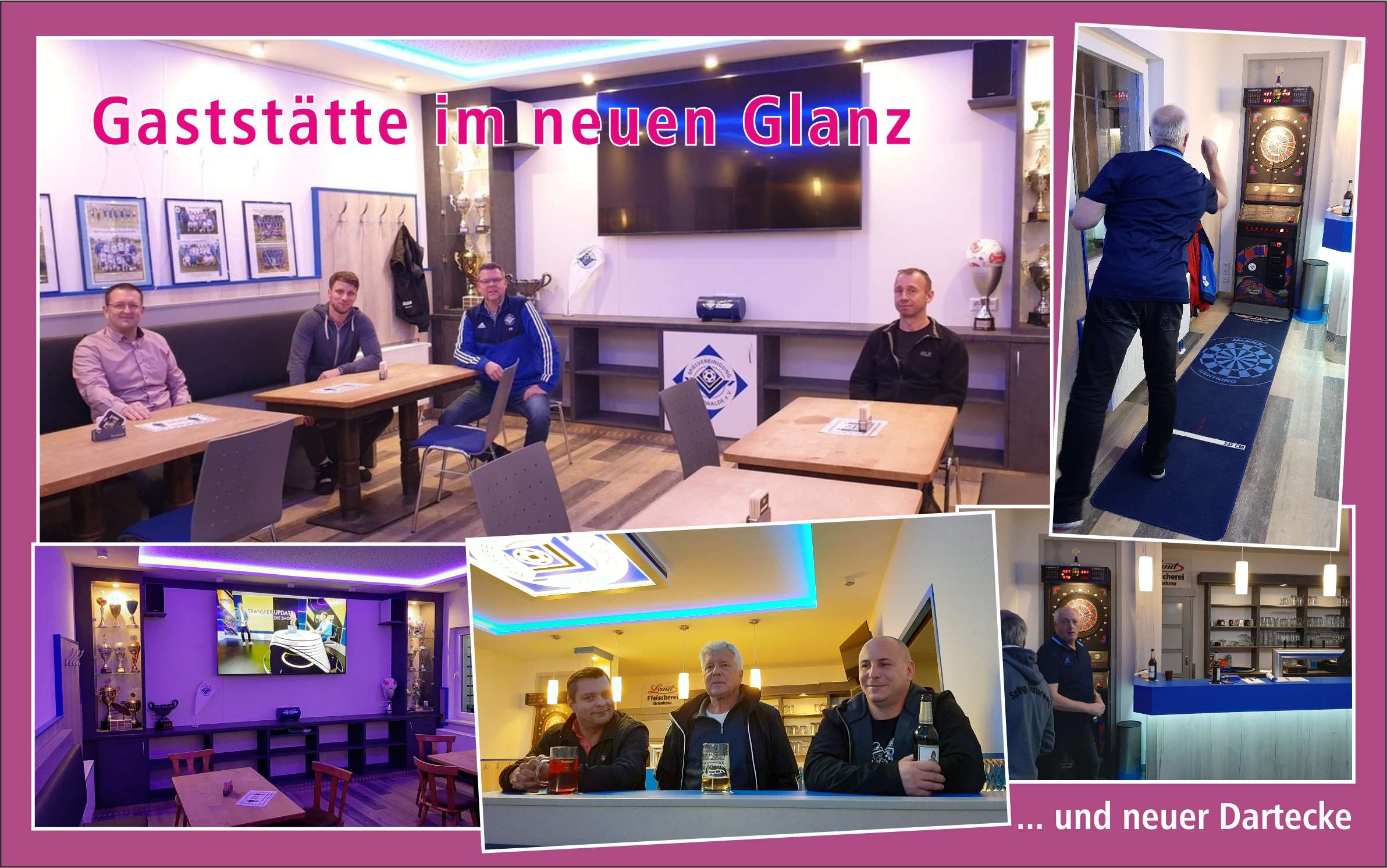 Coronazeit genutzt zum Umbau der Gaststätte