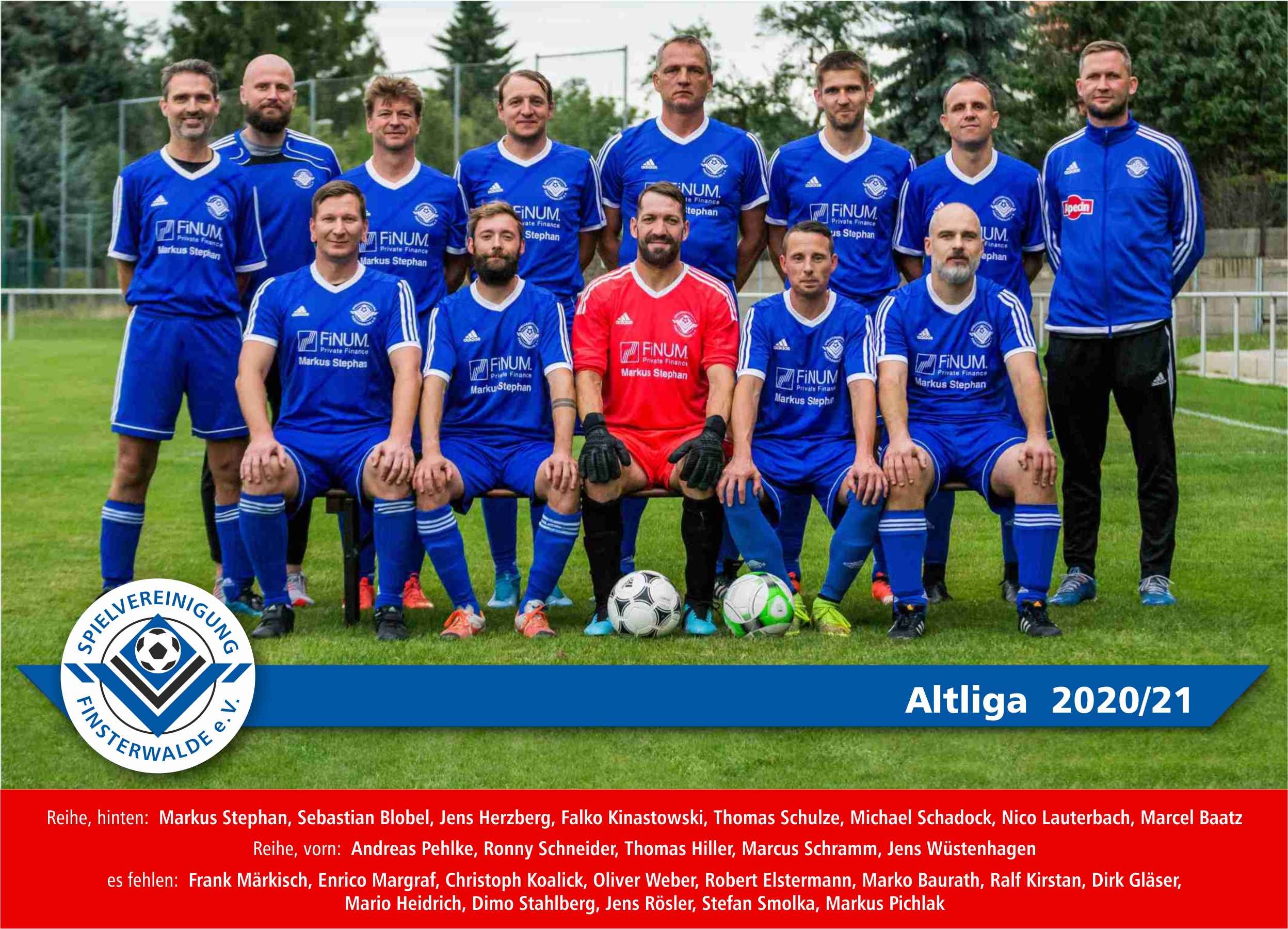 das Team von S. Blobel bis zum Abbruch ungeschlagen