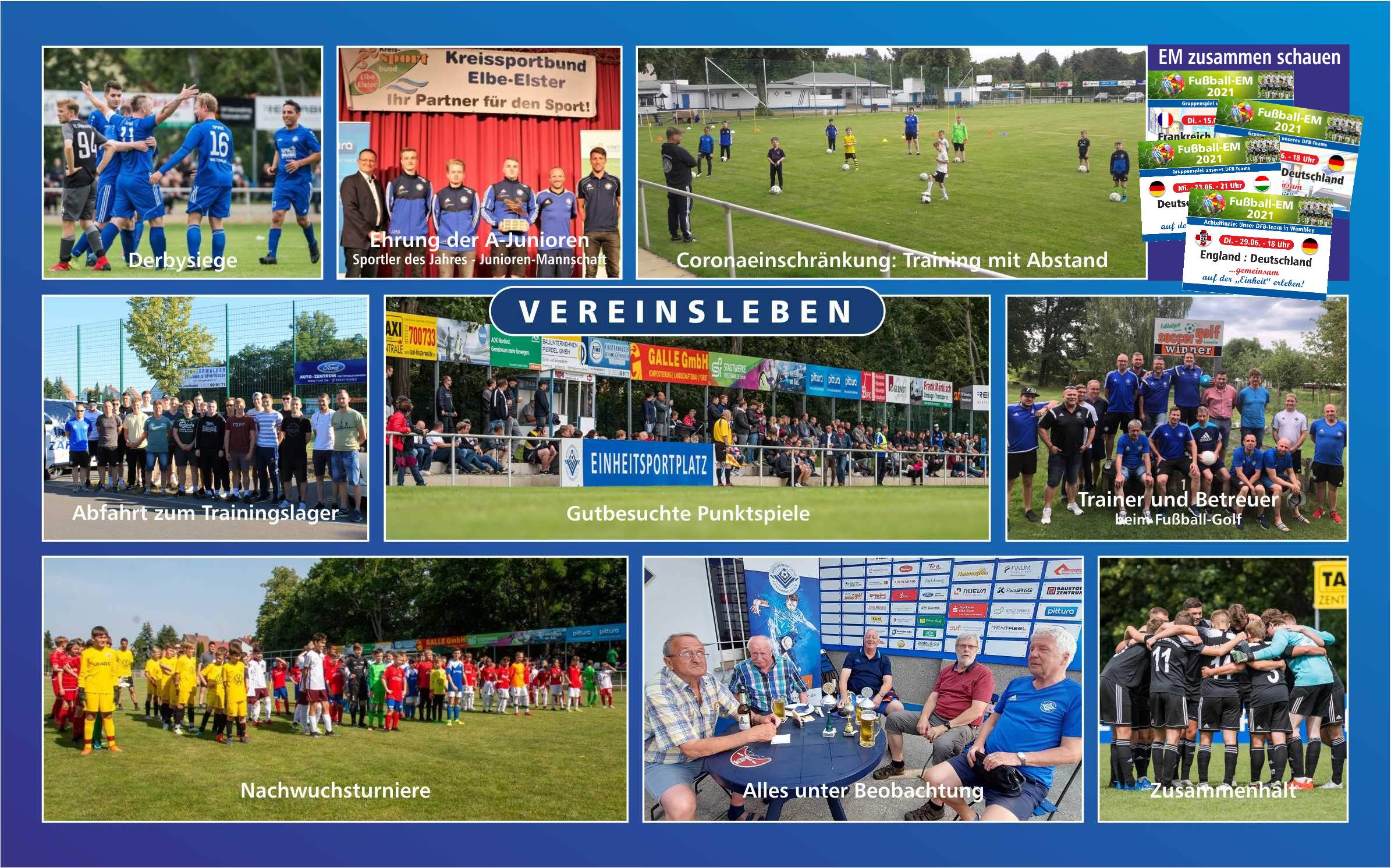 vor und nach den Lockdowns gab es natürlich Vereinsleben