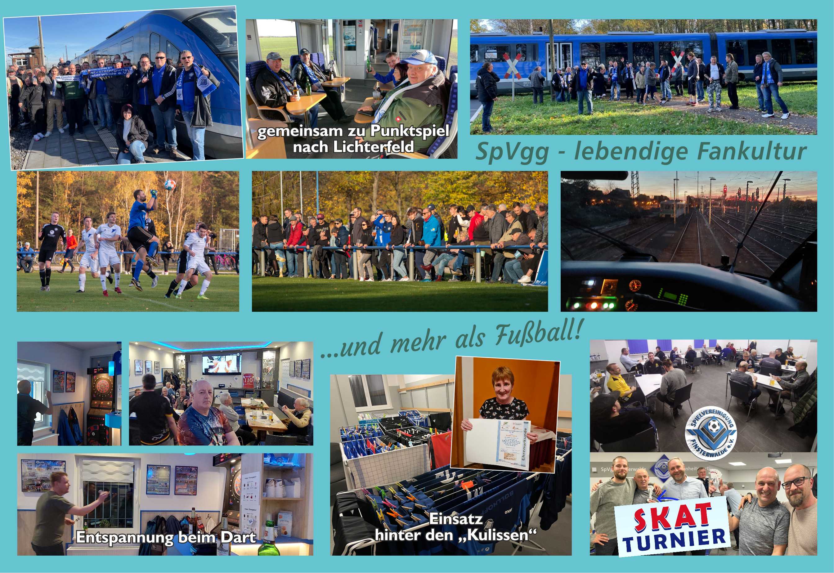 Nicht nur Fußballer sind aktiv im Verein!