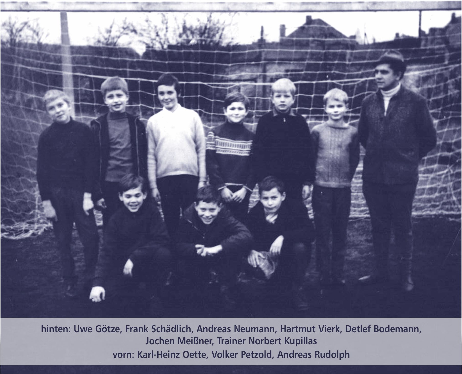 1971 Knabenteam auf Fimagplatz