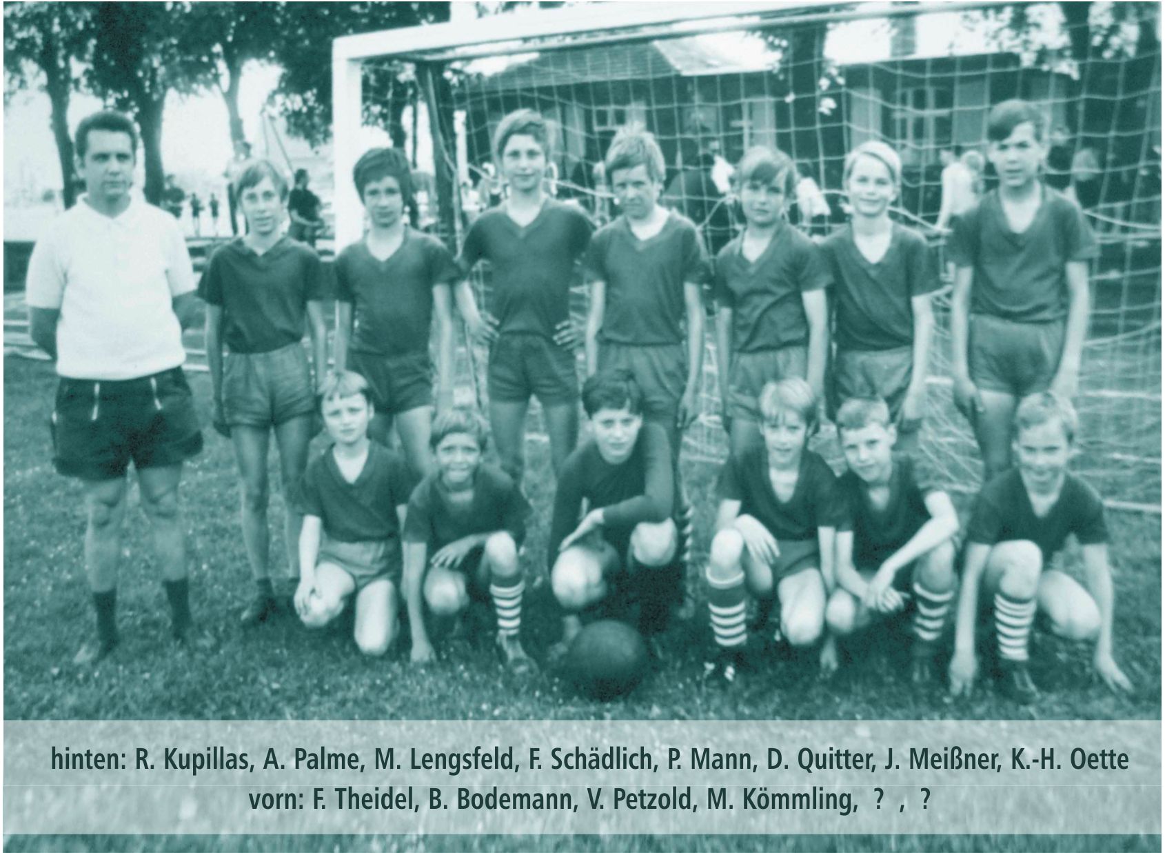 1973/74 Jugendteam der BSG