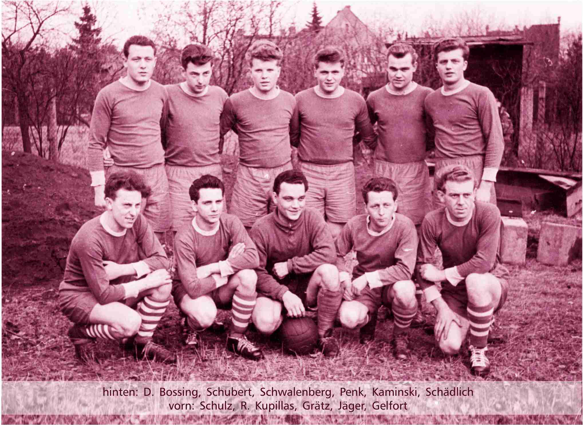 1957 Aufstiegsteam BSG Motor