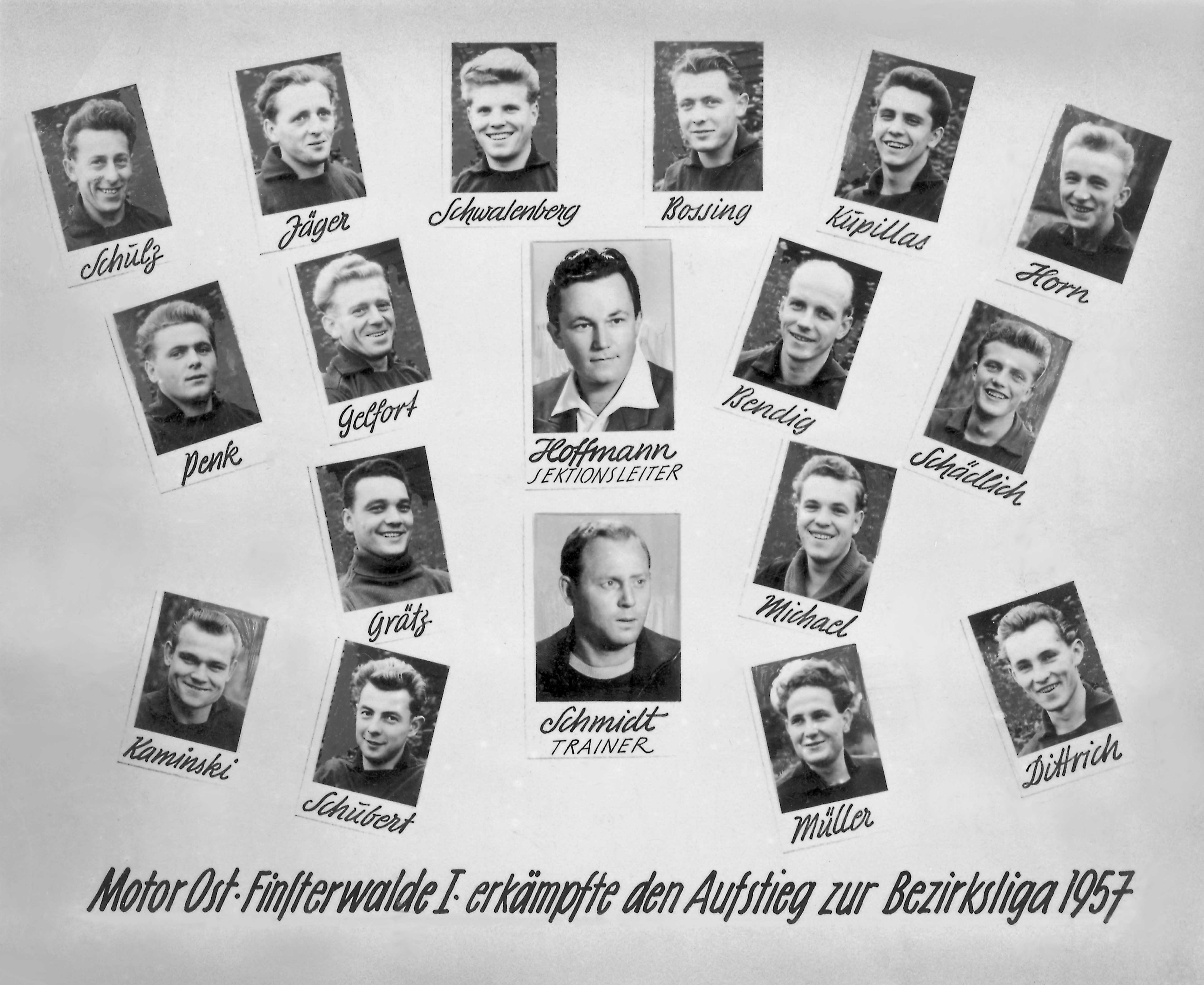 Erinnerungsbild vom Erfolg 1957