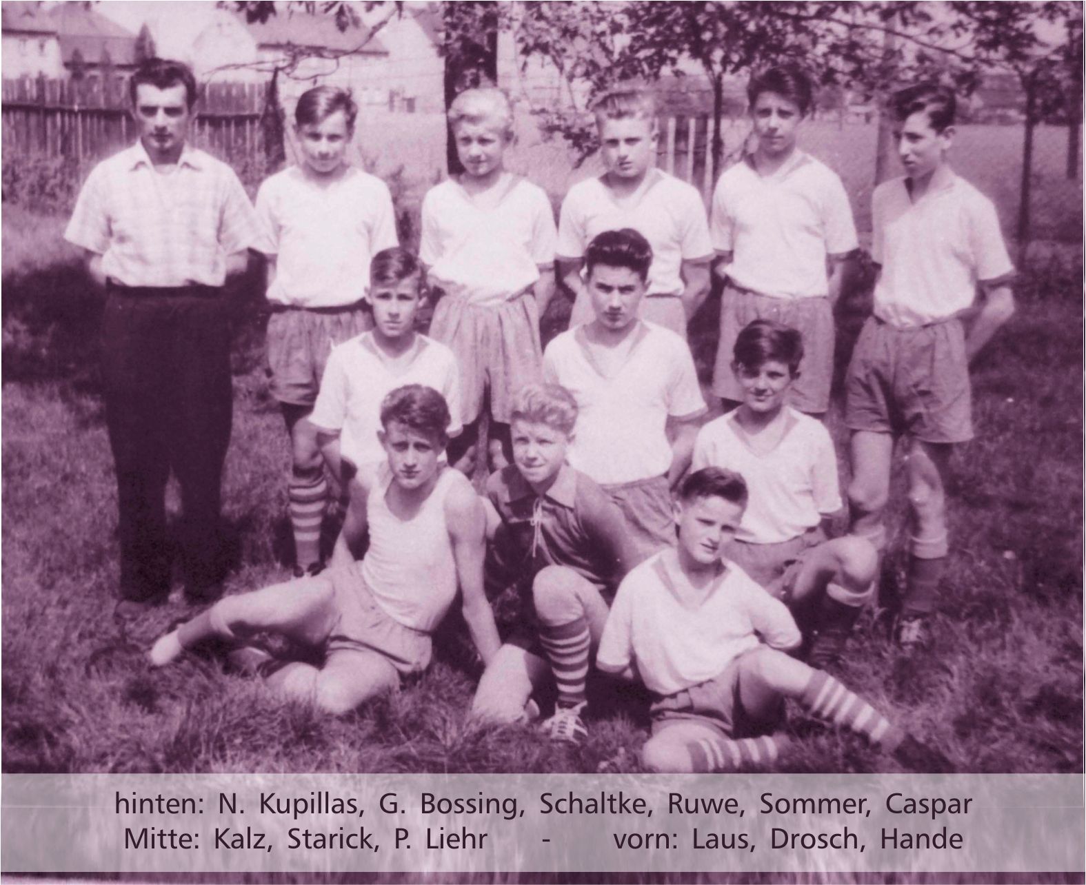 1958 Schülerteam