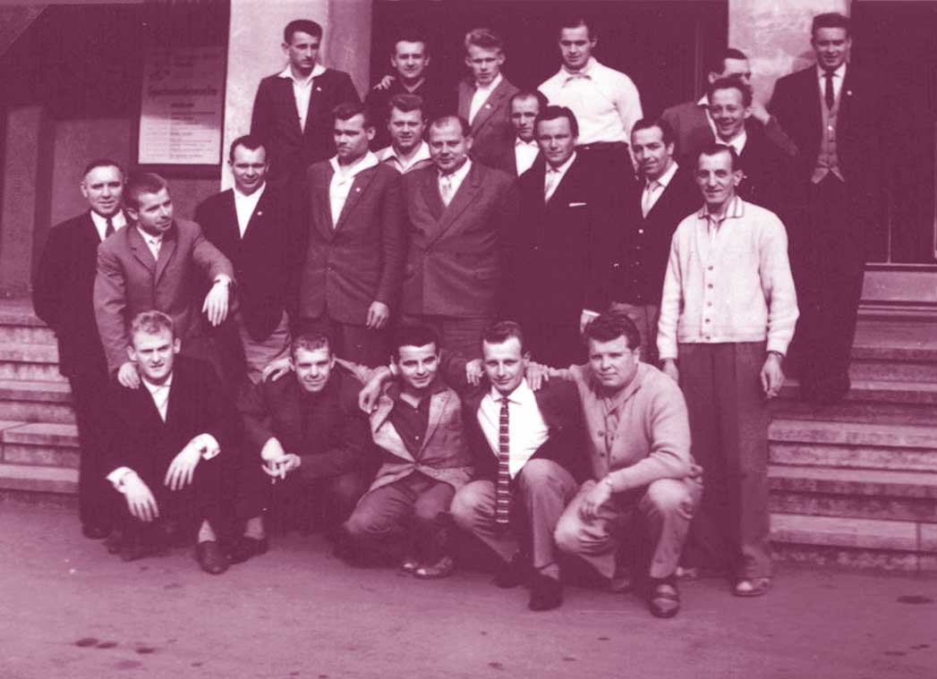 Gruppenfoto vor dem Treffen in Ottweiler